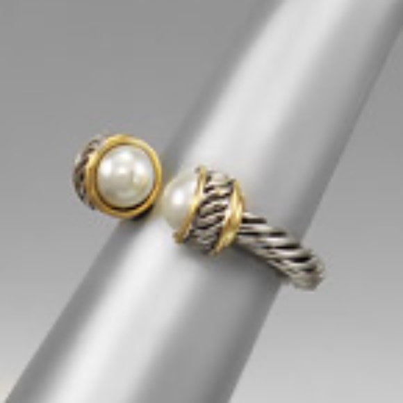 Stone End Cuff Rings